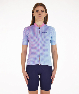 Веломайка женская Santini Paws Women's Jersey / Синий