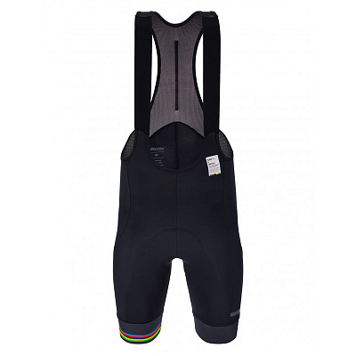 Велошорты Santini UCI Official World Champion Bib-Shorts / Черный