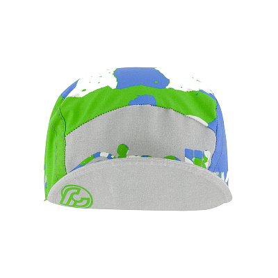 Велокепка Cinelli Cap Global Cycling Green And Blue