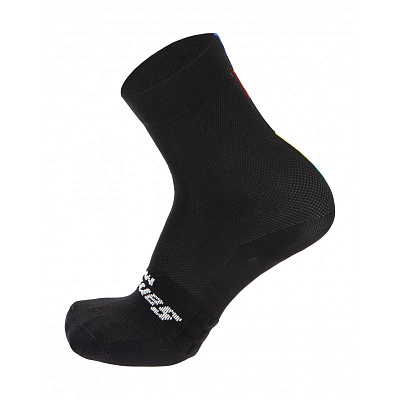 Носки Santini UCI Official Cycling Socks / Черный