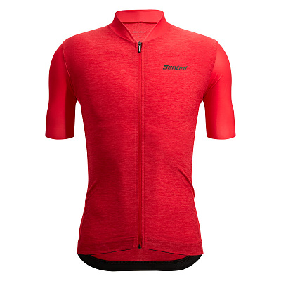 Веломайка Santini Colore Puro SS Cycling Jersey / Красный