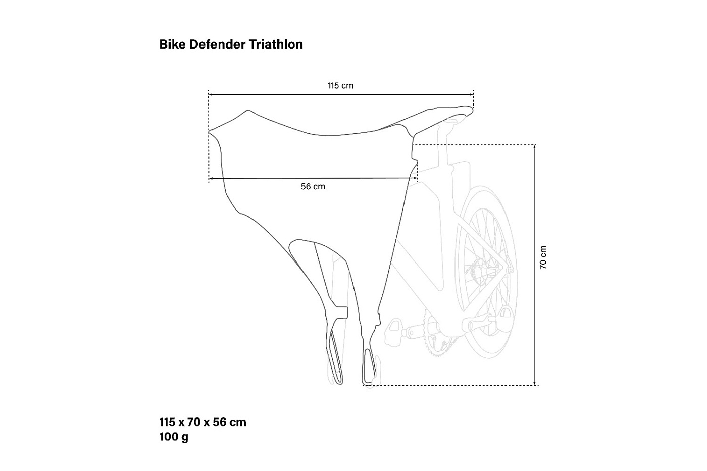Чехол для велосипеда Scicon Defender Triathlon / Черный