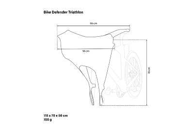 Чехол для велосипеда Scicon Defender Triathlon / Черный