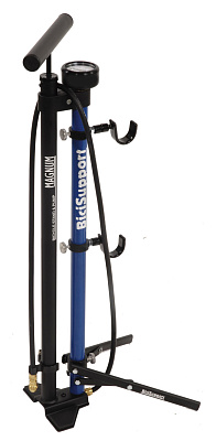 Подставка складная для велосипеда с насосом BiciSupport Magnum Bike Stand & Pump