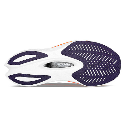 Беговые кроссовки мужские Saucony Endorphin Pro 4 / Белый-Черный