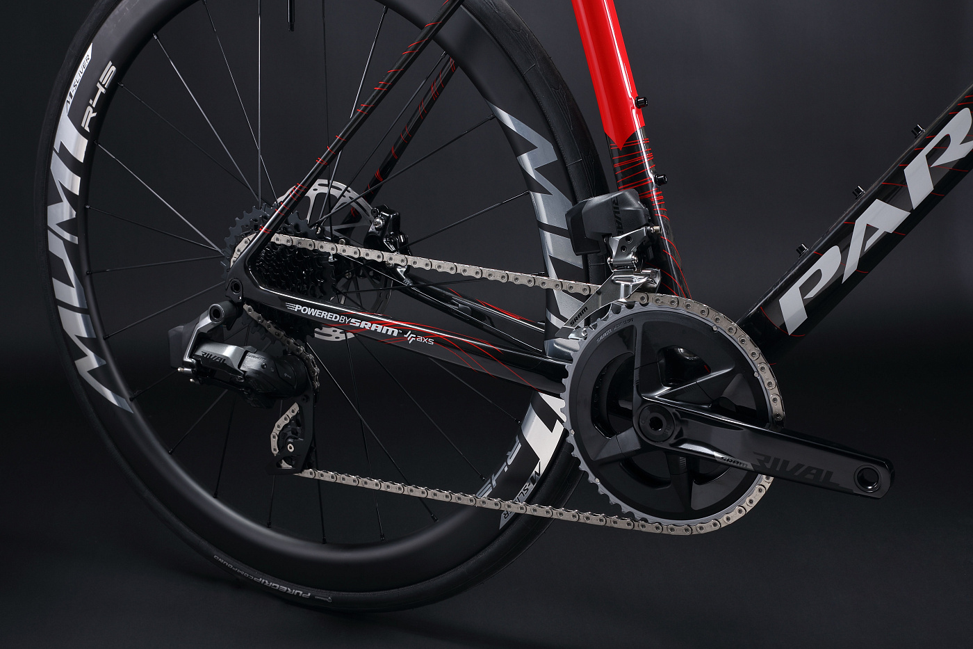 Pardus Robin EVO Disc Rival eTap AXS 2023 / Черный-Красный