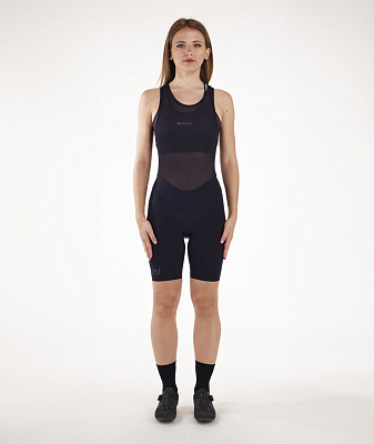 Велошорты женские Santini Unico Women's Shorts / Черный