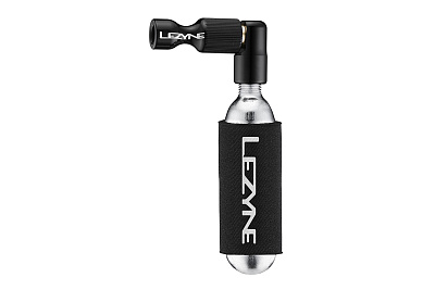 Насос CO2 LEZYNE Trigger Drive с балоном CO2 / Черный