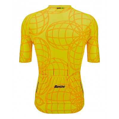 Веломайка Santini Goodwood 1982 - UCI SS Cycling Jersey / Желтый-Оранжевый