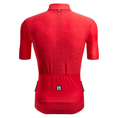 Веломайка Santini Colore Puro SS Cycling Jersey / Красный