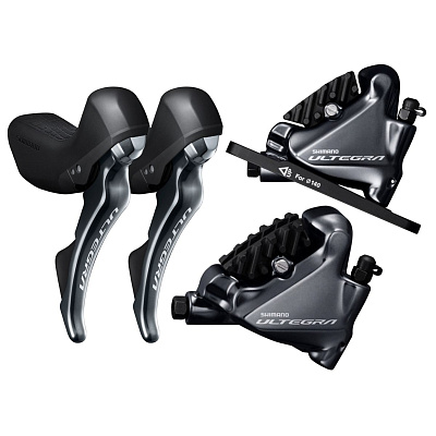 Комп. Шифт.-Торм. ручек Shimano Ultegra ST-R8020 Disc Brake Dual Control / 2x11-Speed (OEM)