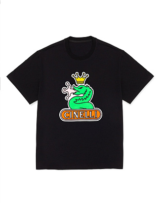 Футболка Cinelli T-Shirt Speciale Corsa Braulio / Черный