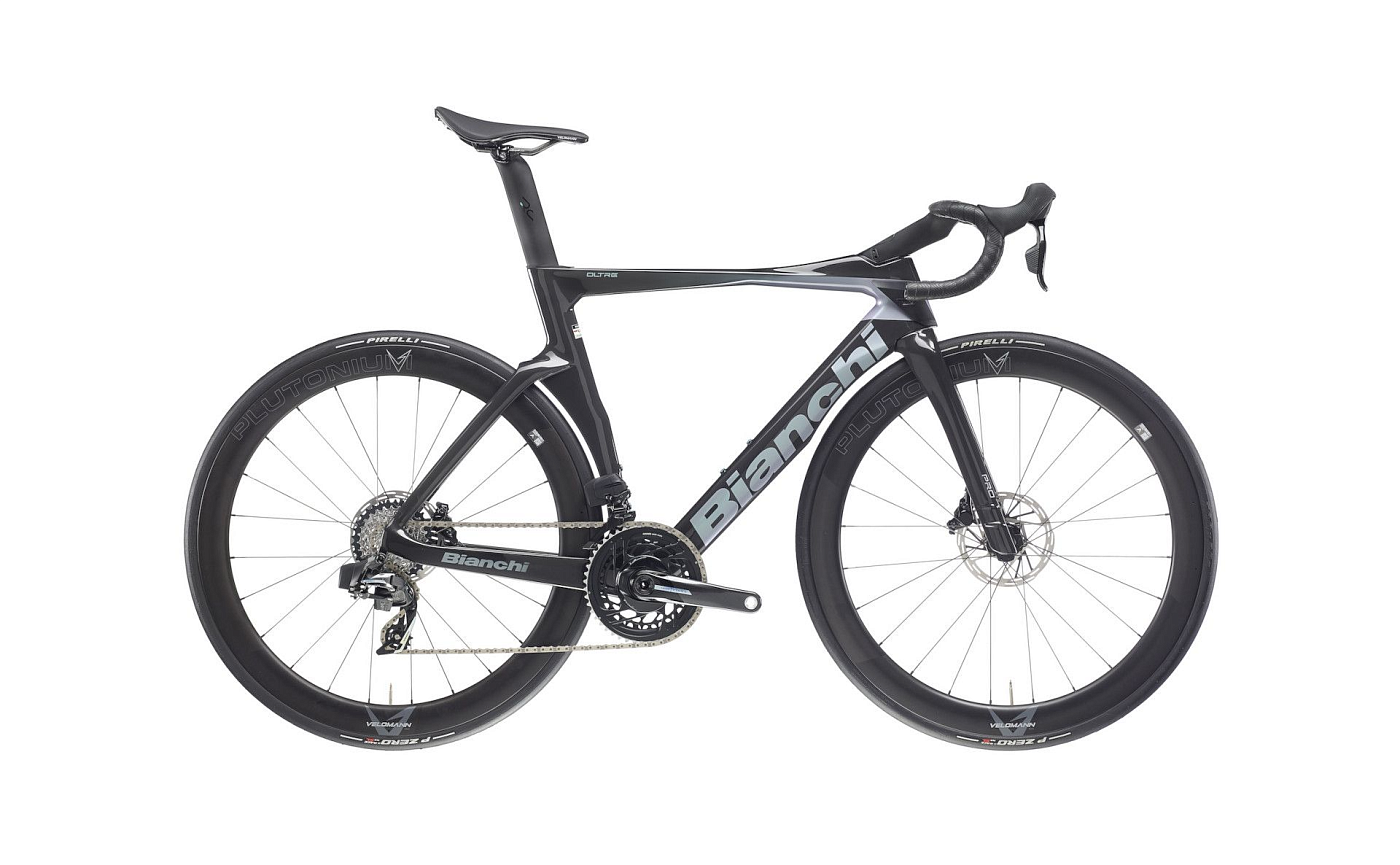 Bianchi Oltre Pro Force eTap AXS E1 PM ZH / Глянцевый Черный-Серый