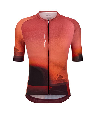 Веломайка Santini Luce Unisex Cycling Jersey / Красный