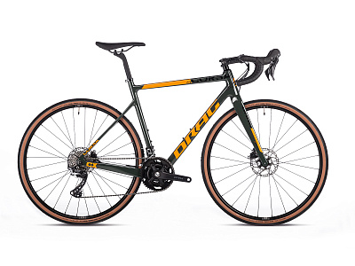 DRAG Corsa CX Pro GRX810 / Зеленый-Оранжевый