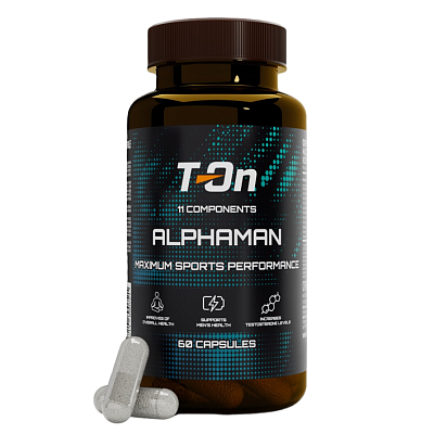 Капсулы T-ON ALPHAMAN / 60 капсул