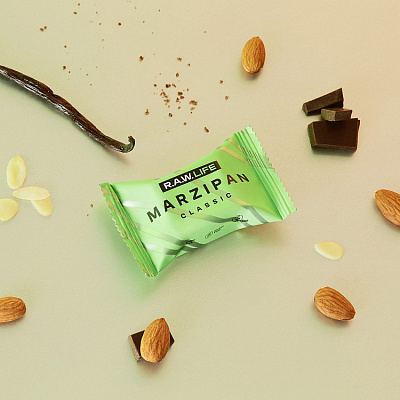 Конфета R.A.W. LIFE Marzipan Classic / Марципан