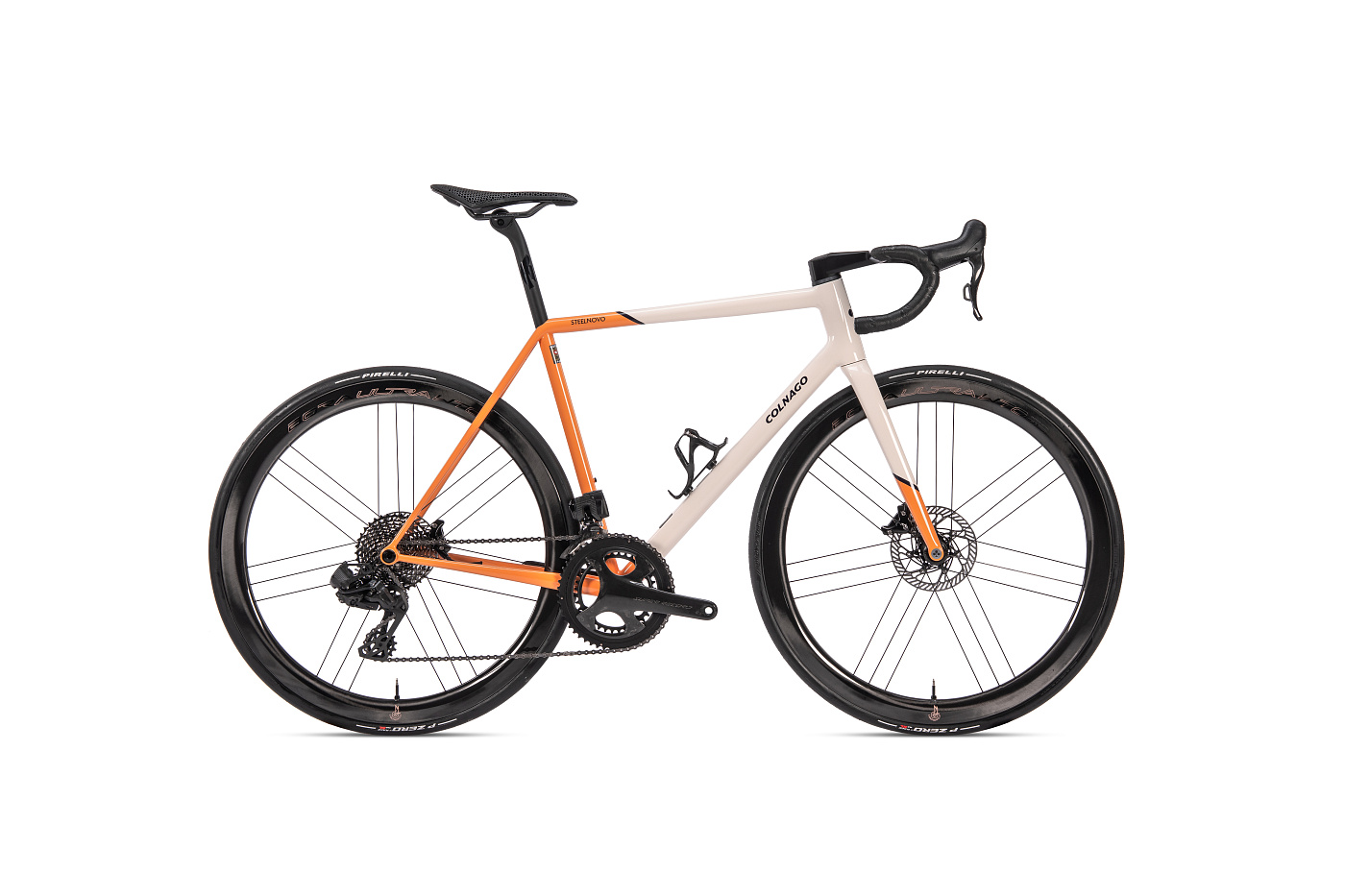 Colnago Steelnovo Dura Ace Di2 SNPP / Оранжевый-Белый