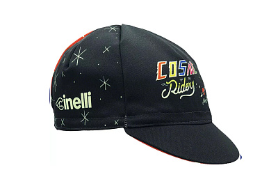 Велокепка Cinelli Cap Cosmic Riders Black-Sergio-Mora