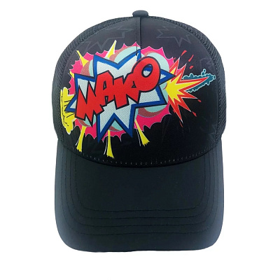 Кепка MAKO Casquette Trucker Pop / Черный