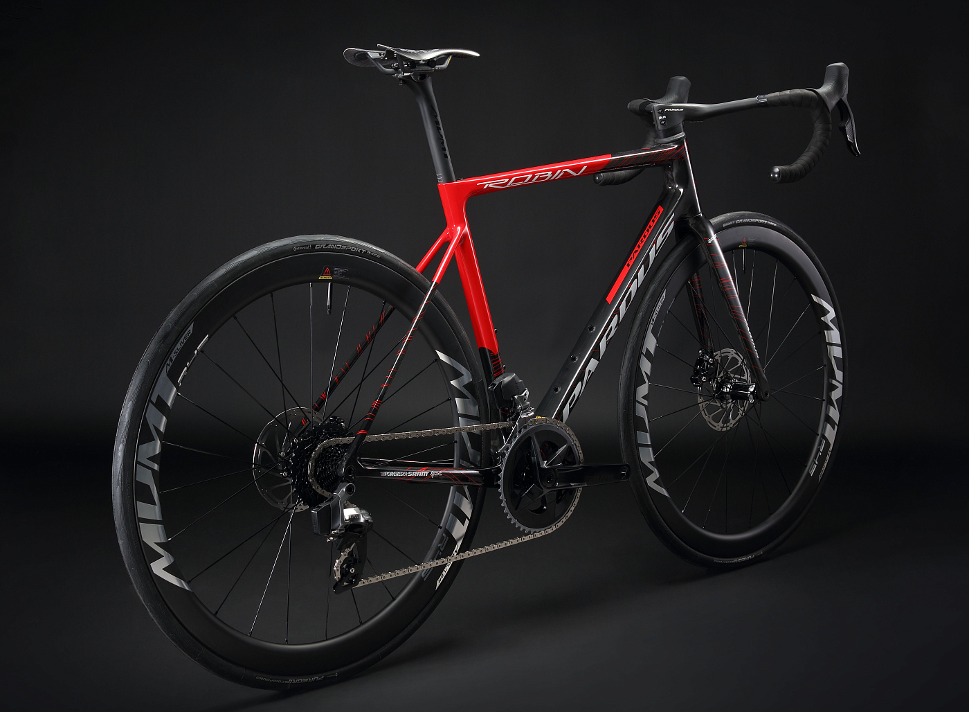 Pardus Robin EVO Disc Rival eTap AXS 2023 / Черный-Красный