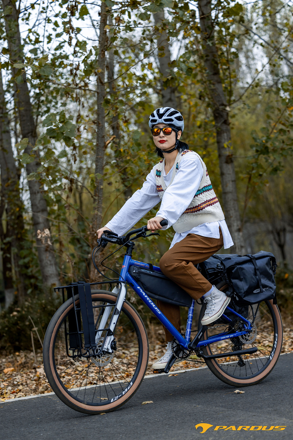 Pardus Explore Sport Urban 27.5" Disc Deore 2023 / Коричневый