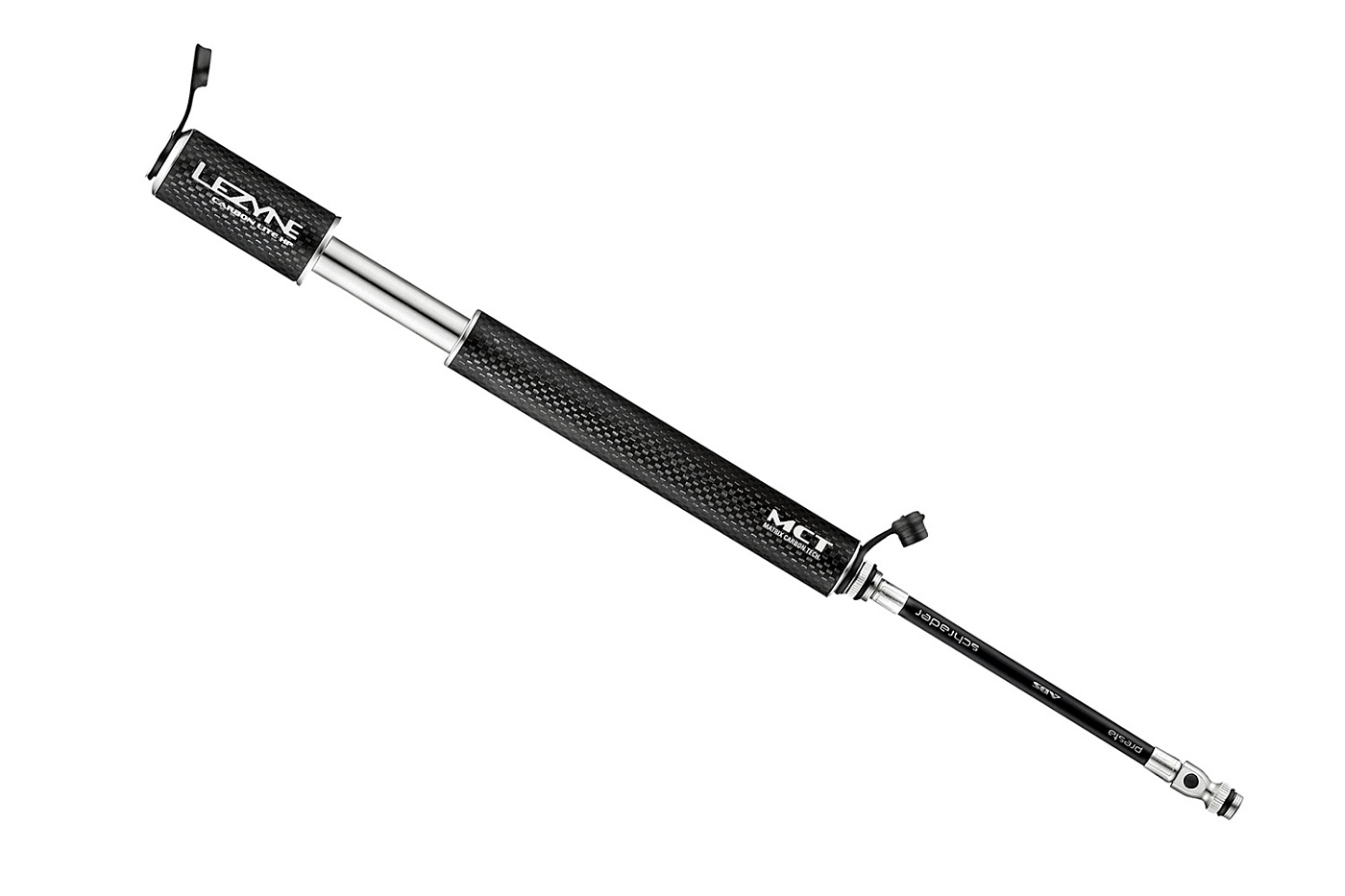 Ручной велонасос LEZYNE Carbon Drive Lite / Черный
