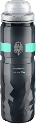 Фляга-термо Bianchi Thermal Bottle 650мл / Черный-Целесте