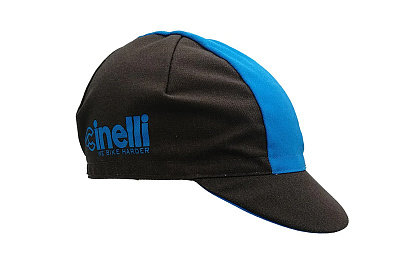 Велокепка Cinelli Cap We Bike Harder - Blue Line
