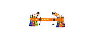 Ремень для номера и гелей Powerup Belt / Оранжевый