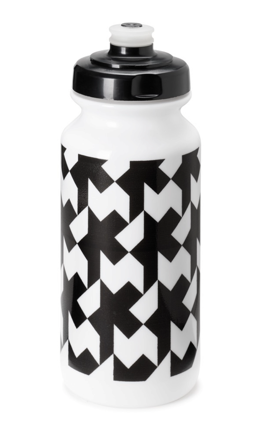 Фляга Assos Signature Bidon 500 мл / Черный-белый