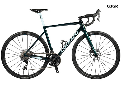 Рама гравел Colnago G3X Disc Frameset / Зеленый