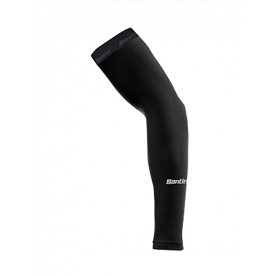 Рукава-утеплители для рук утепленные Santini Totum Thermofleece Armwarmers / Черный