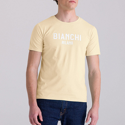 Футболка Santini Bianchi Milano Fan T-Shirt / Желтый
