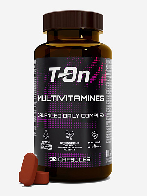 Таблетки T-ON MULTIVITAMINES / 90 таблеток