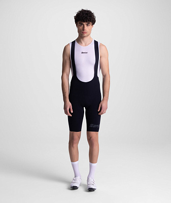 Велошорты Santini Unico Edge Bib Shorts / Черный
