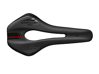 Седло спортивное Selle San Marco GND Open-Fit CFX wide black 262 x 145 mm