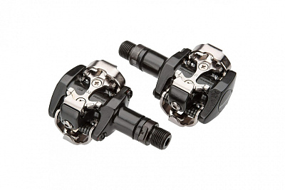 Педали контактные МТБ Shimano Pedal PD-M505 / SPD / Шипы SM-SH51 / Черный