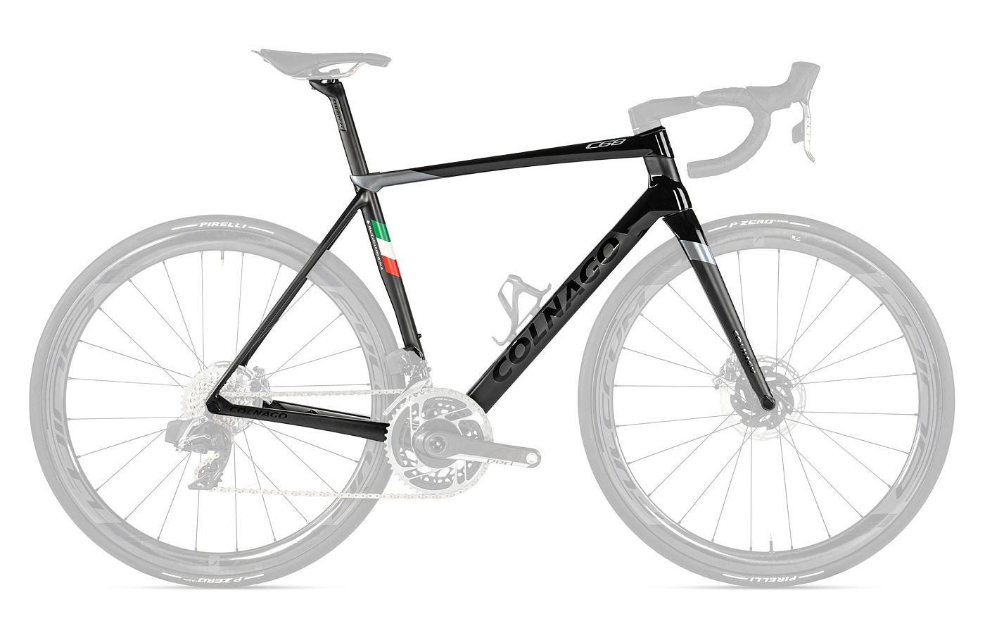 Рама шоссейная Colnago C68 Disc HRBK / Черный