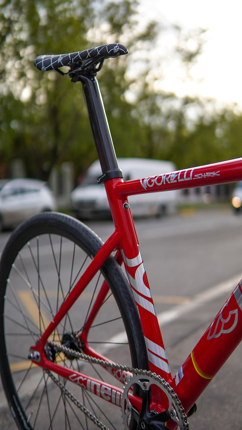 Cinelli Vigorelli Shark X-Press Rim / Красный