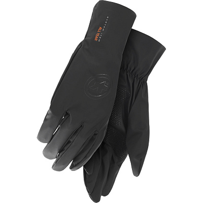 Перчатки длинные Assos RSR Thermo Rain Shell Gloves / Черный
