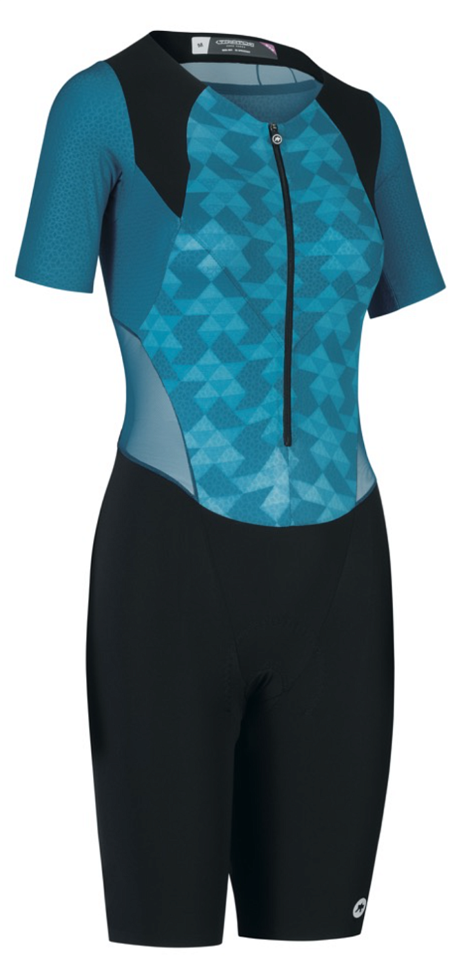 Трисьют женский Assos Triator Women SS Speedsuit / Голубой