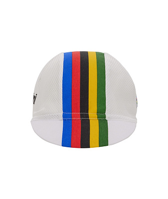 Велокепка Santini UCI UCI World Champion Cap / Белый