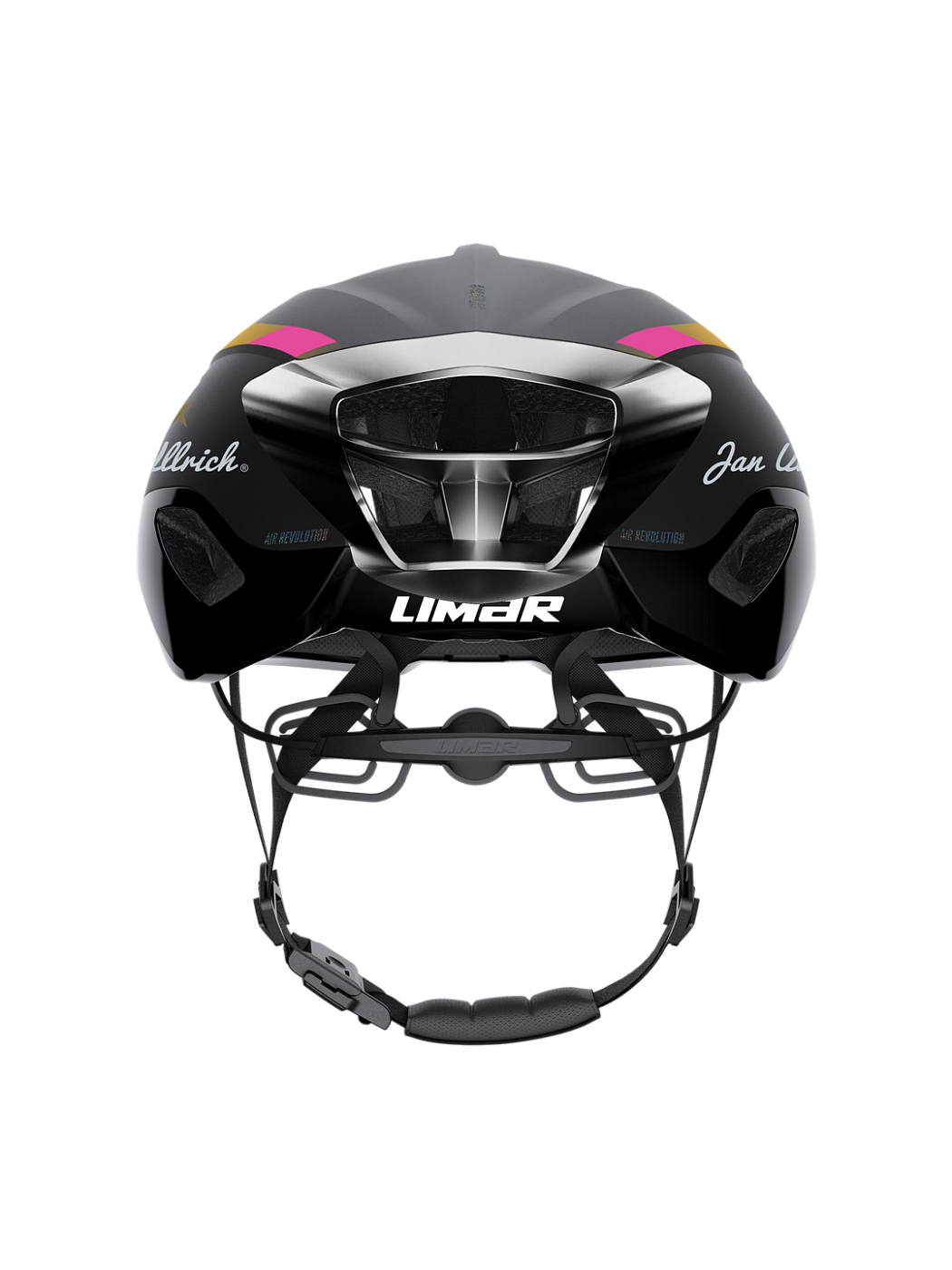 Велосипедный шлем Limar Air Atlas / Limited Edition Jan Ullrich / Черный-Золотой