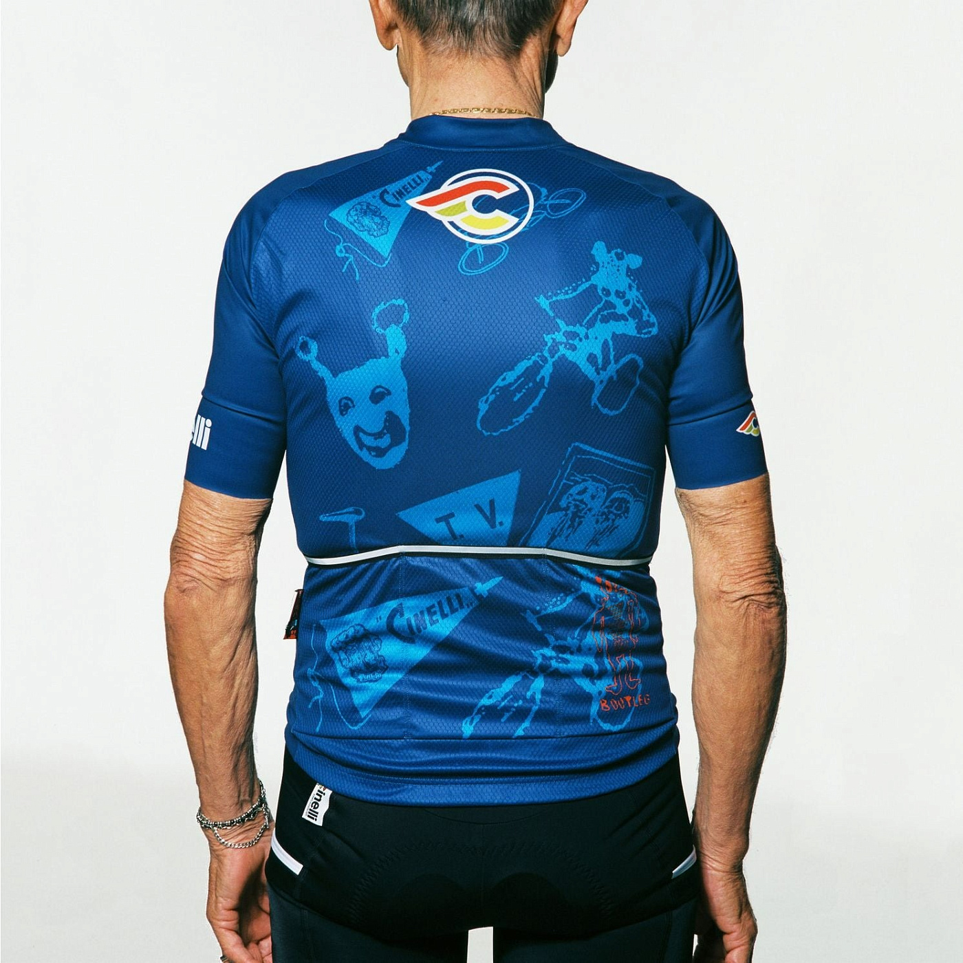 Джерси Cinelli Jersey Ciao Icons / Синий