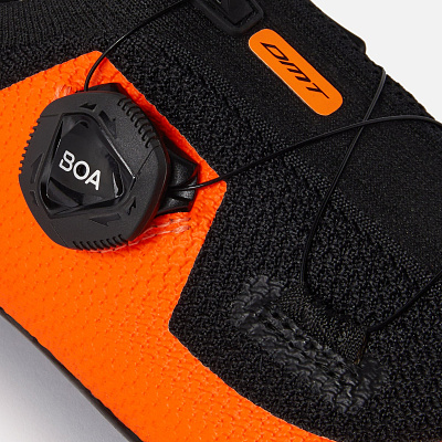 Велотуфли для триатлона DMT KT1 Shoes / Оранжевый-Черный