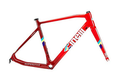 Рама шоссейная Cinelli Superstar 2021 / Красный