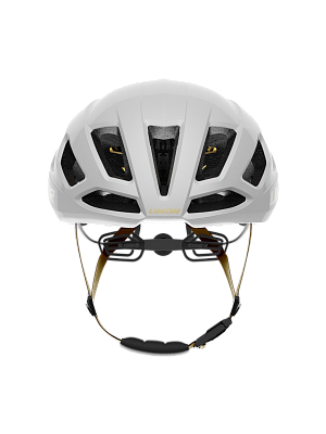 Велосипедный шлем Limar Air Atlas W&B Series / Белый-Золотой