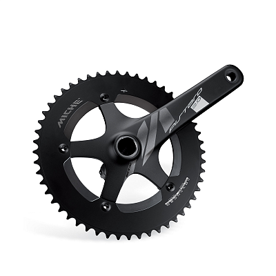 Система шатунов Miche Pistard 2.0 Crankset Black 53T W/O B/B