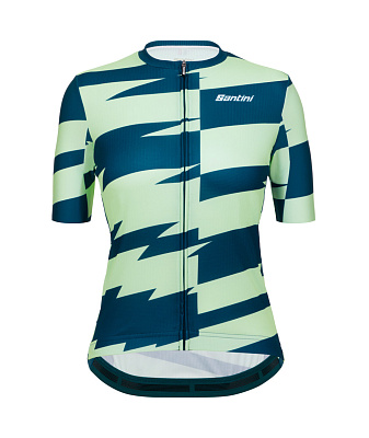 Веломайка женская Santini Furia Women's Jersey / Зеленый